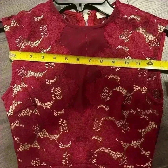 Red Cocktail Dress  - Picture 8 of 8